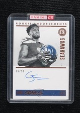 2019 Panini Illusions Rookie Endorsements Red 36/50 Gary Jennings Jr Auto 1s2j