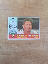 1960 Topps - Early Wynn #1 In Very Good Condition!