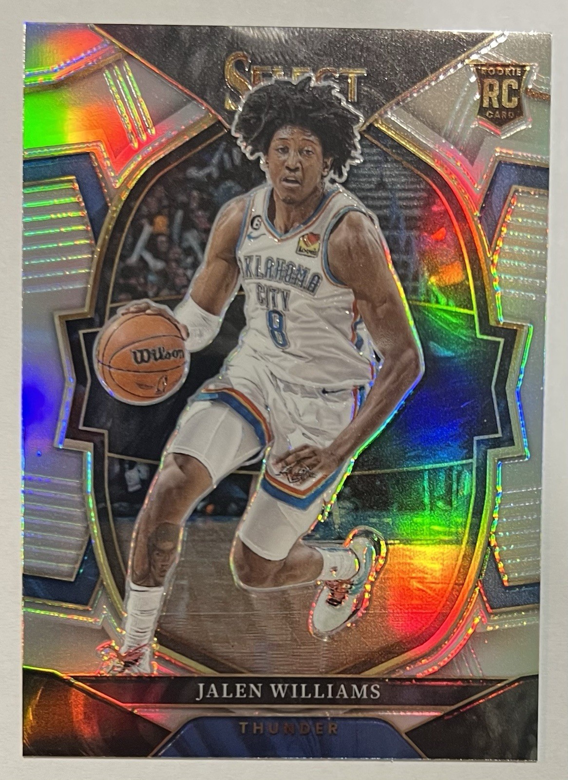 2022-23 Panini Select - Concourse Jalen Williams #90 Silver Prizm (RC)