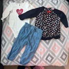 9 Month Baby Girl 10 Piece Clothing Bundle Lot, Variety Of Brands & Styles — photo 3