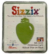 Sizzix 38-0243 Christmas Light Die Cutter Cartridge