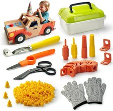 Cardboard Construction Kit for Kids 150 Pcs Cardboard Cutter Safe Kids Gift