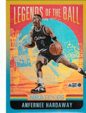 2020-2021 Panini Hoops Anfernee Hardaway Card No. 6 Legends of the ball insert