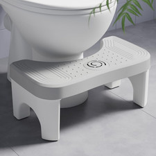 Squatting Toilet Stool for Adults, 7 Inch Poop Stool Squat Adult, Non-Slip Potty