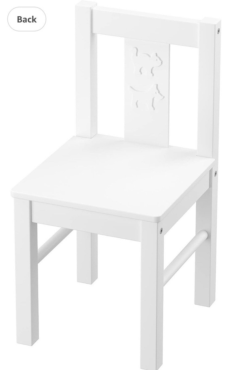IKEA KRITTER Children's Chair White UK