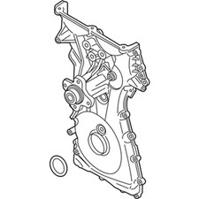 Genuine Ford Engine Timing Cover Kb3z6019c