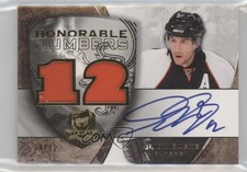 2008 Upper Deck The Cup Honorable Numbers 4/12 Simon Gagne #HN-SG Patch Auto a6u