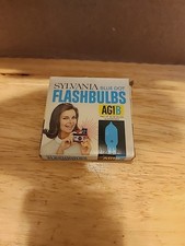 Vintage Sylvania Blue Dot Flashbulbs AG1B