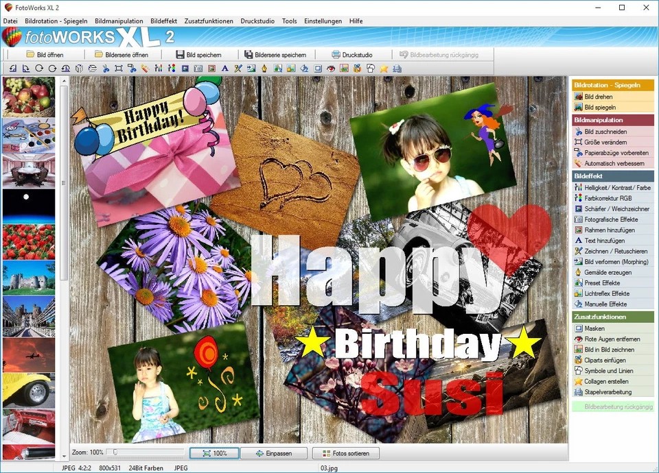 Fotoworks XL Download-Version – Einfache Bildbearbeitung für Windows - Bild 2 von 4
