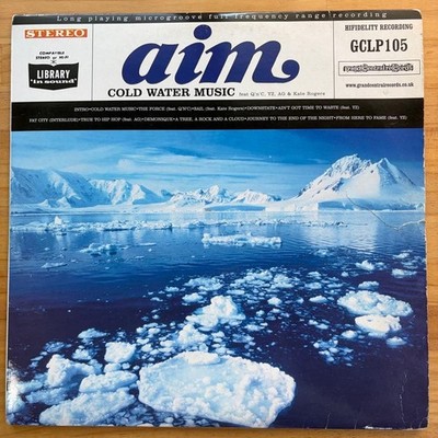 Aim Cold Water Music Vinyl Record VG/VG+ Jazz Hip Hop Rap LP Rare Collection