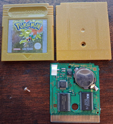Pokémon Gold Version   Authentic Cartridge   Tested & Working   Game Boy Color