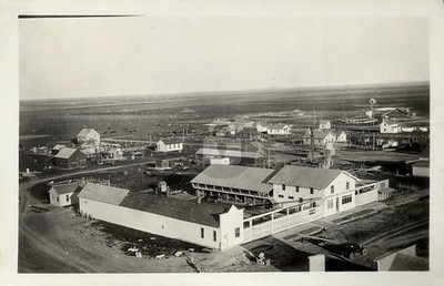 Paoli Colorado Birdseye View Pop 51 today Small Town RPPC Photo Postcard COPY