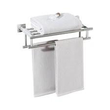Alise Towel Rack,Towel Hanger Towel Shelf with Double Towel Bars for Bathroom...