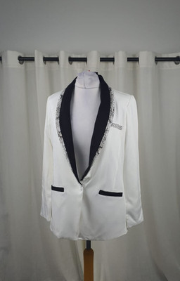 Love Label einfarbiger Damen Blazer UK 12 LN152 MM 11