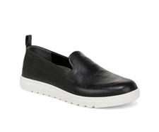 VIONIC WOMEN'S Uptown Willa Slip On Sneaker, Black Leather NEW