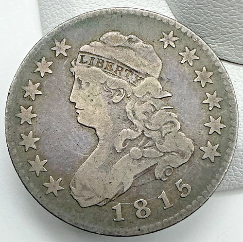 1815-P Capped Bust Quarter — photo from another recent sale