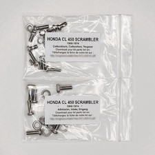 HONDA CB 450 K1-K7 1968-1974 Kit n°1 vis CRUCIFORME inox carburateur CB450K
