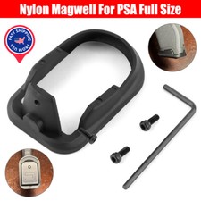 Black - Flared Magwell for PSA Dagger Full Size - Carbon Reinforced Nylon - New