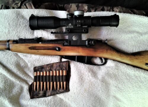 Mira para rifle óptica POSP 8x42W 1000 m RF iluminada tejedor montaje Picatinny - Imagen 9 de 9