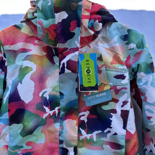Gsou Snow Women's Colorful High Waterproof Windproof Ski Snowboard Jacket SIZE M - Picture 5 of 19