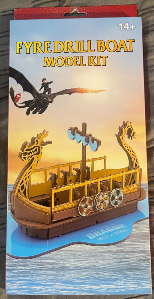 Universal Epic Universe How Train Your Dragon Fyre Drill Boat