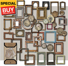 Vintage Junk Journal Items Kit Pre Cut Paper Cards Cutout Cardstock Art Aestheti