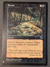 MTG Card - 1x Perish - The List: Tempest - NM - Black - Magic The Gathering