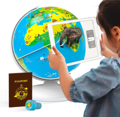 PlayShifu Smart Educational Globe for Kids, Interactive AR Toy, Ideal for Presch