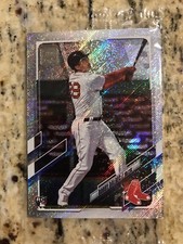 2021 Topps Bobby Dalbec RC Front Luis Garcia RC Back Foilboard Sealed Pack /790