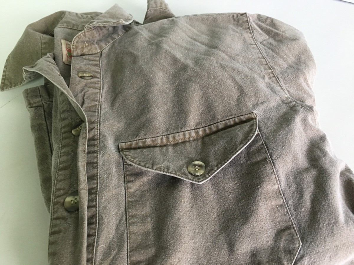 Vintage 80s BANANA REPUBLIC Jumpsuit Safari Coverall Beige Khaki  