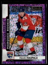 2017-18 O-Pee-Chee Platinum Violet Pixels Marquee Rookie Henrik Haapala Rookie