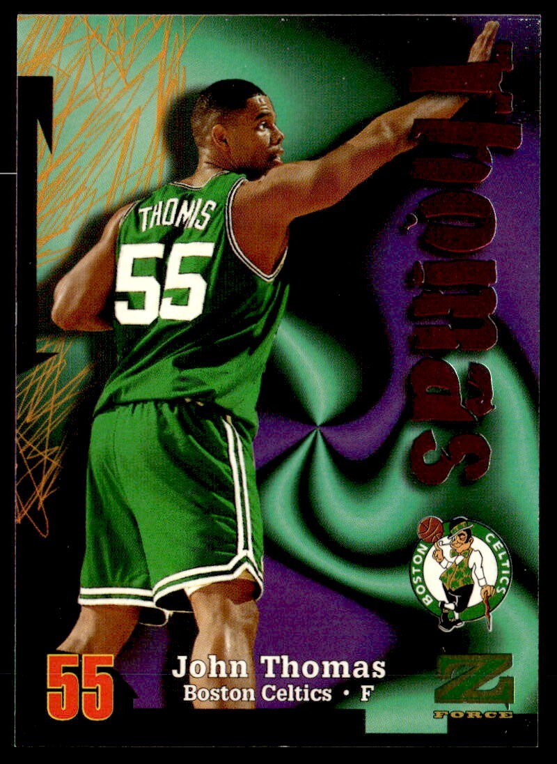 1997-98 Skybox Z-Force John Thomas #156 Boston Celtics
