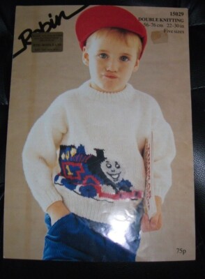Robin Thomas The Tank & Friends Pullover Doppelstrickmuster