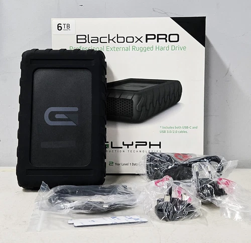 Glyph Technologies 6TB Blackbox PRO 7200RPM USB-C 3.1 Gen 2 External HDD