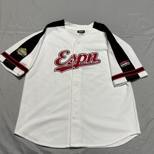 Vintage ESPN Walt Disney World Baseball Tonight Stitched Adult Large Jersey