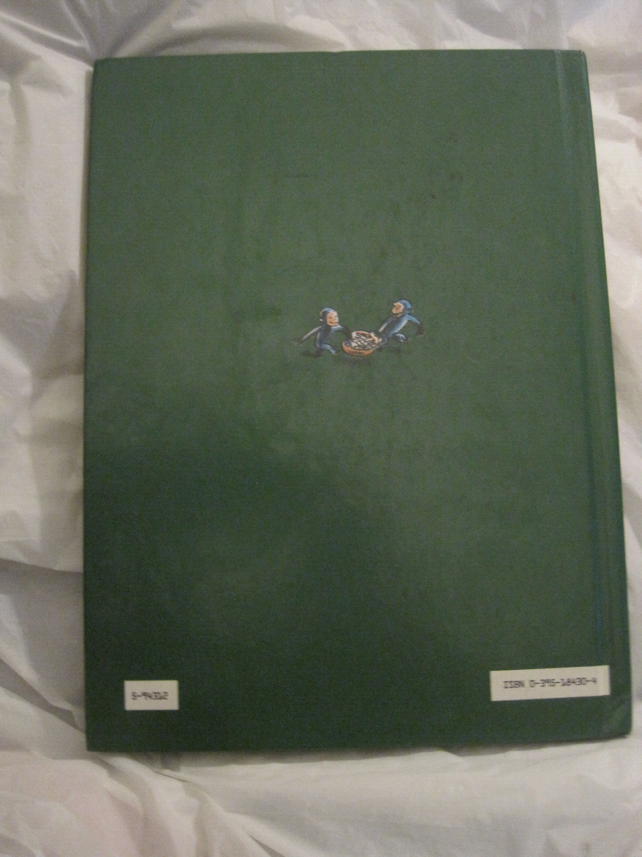Vintage 1989~Cecily G. and the 9 Monkeys by HA Rey (Curios George