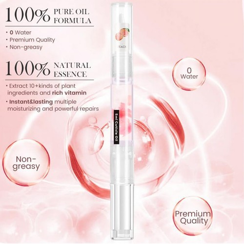 Cuticle Oil for Nails Nail Strengthener Pen Cuticle Softener Hydrating Nail fit - Picture 4 of 12