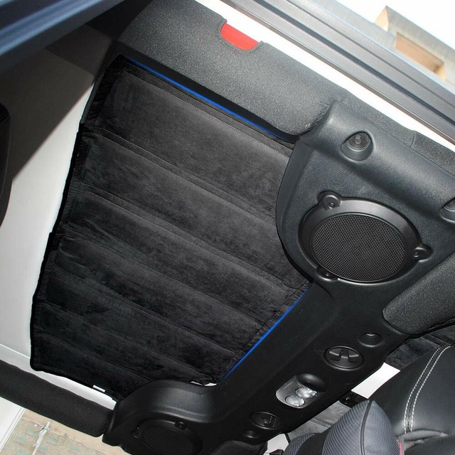 Hardtop Sound Deadener Heat Insulation Shield Mat Kit for Jeep Wrangler