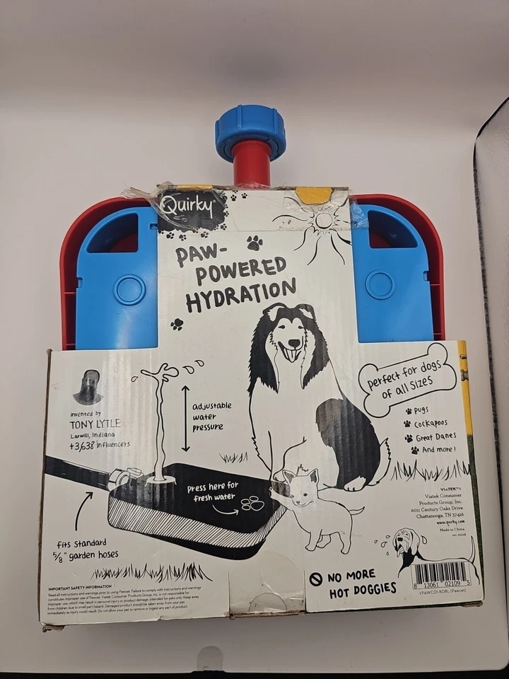 Quirky Pawcet Drinking Fountain For Dogs - Image 2 of 2