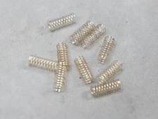 HO Slot Car Parts - Lot of 5 Sets .008 Pickup Shoe Springs - Tomy Turbo SRT SG+