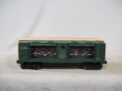 Lionel 6-16742 #3435 Gil Finn's Trout Ranch Animated Aquarium Car O-Gauge