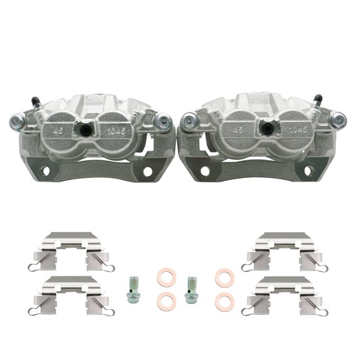 2x Front Brake Calipers w/ Bracket for 2007-2011 Honda Civic Insight