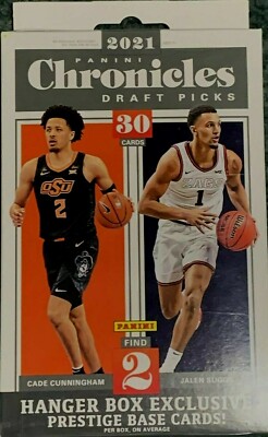 2021 Panini Chronicles NBA Basketball Draft Picks HANGER Box New Factory Sealed