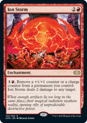 x1 Ion Storm - Foil R MTG Double Masters M/NM, English