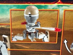 UTAPAU TROOPERS - Star Wars LEGO 75036 Building Set TRI-DROID with Rotating Head
