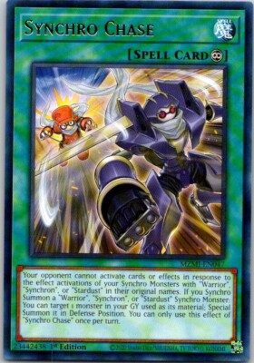 Yu-Gi-Oh Synchro Chase MZMI-EN047 Maze of Millennia Yugioh Free Shipping!
