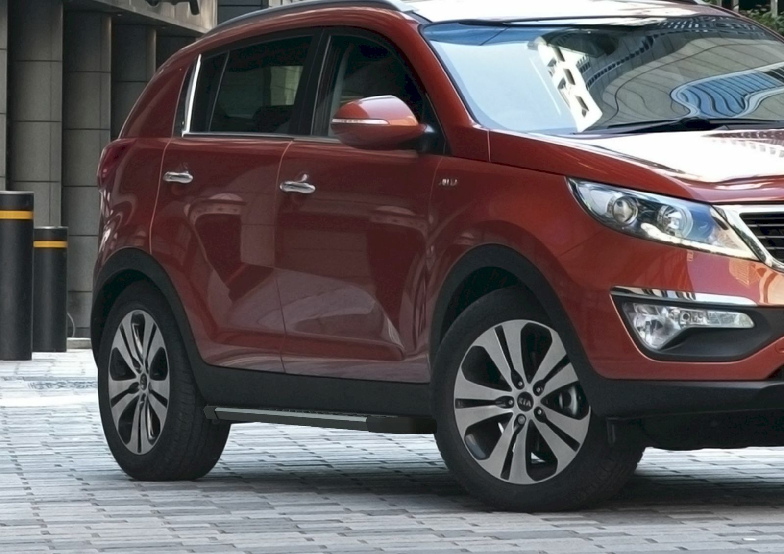 Marche pieds aluminium antidérapant Kia Sportage 2010-2015 Advanced