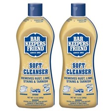 Bar Keepers Friend Soft Cleanser 13oz Pack of 2 Multi Purpose Cleaner