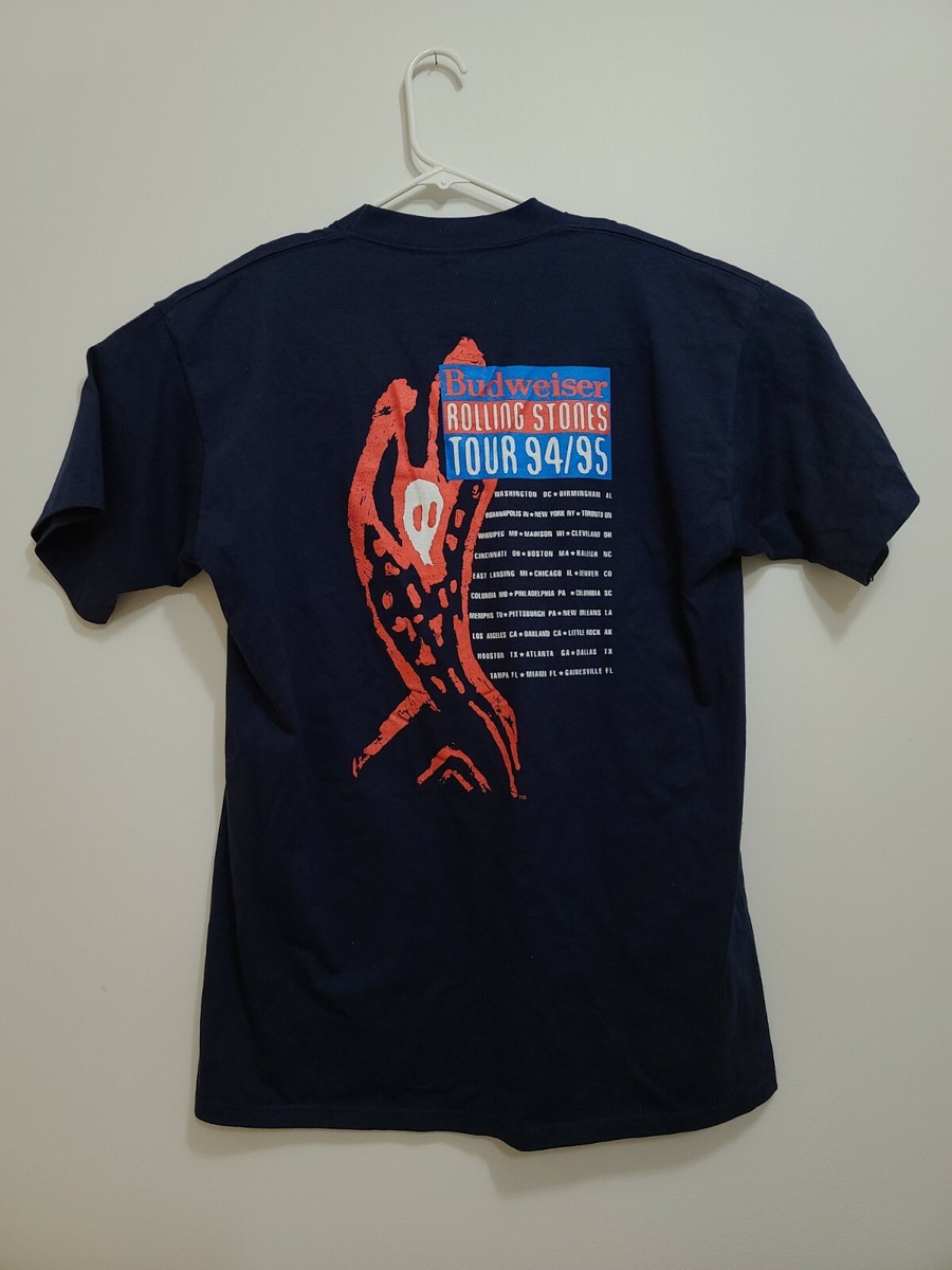 トップス The Rolling Stones 1994/95 Voodoo Lounge The Rolling Stones Voodoo Lounge Black Tee - The Sound of Vinyl