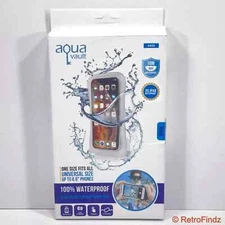Aqua Vault 100% Waterproof Floating Smart Phone Case Black - New